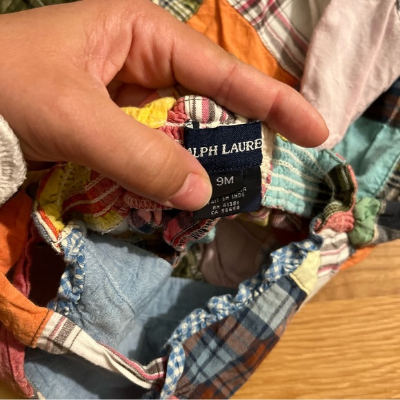 Ralph Lauren Kids Patchwork Plaid Maxi Dress - Picture 5 of 5